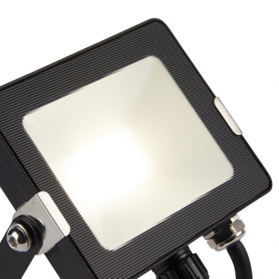 7714-001 Outdoor Black LED Floodlight 20W