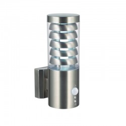 7465-001 Brushed Stainless Steel PIR Wall Lamp