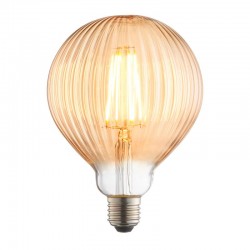 E27 Amber Ribbed Big Globe Bulb E27 Amber Ribbed Big Globe Bulb