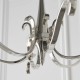 51209-001 Polished Nickel 6 Light Centre Fitting