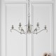 51209-001 Polished Nickel 6 Light Centre Fitting