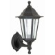 741-001 Black with Glass Up or Downlight Lantern Wall Lamp 741-001 Black with Glass Up or Downlight Lantern Wall Lamp
