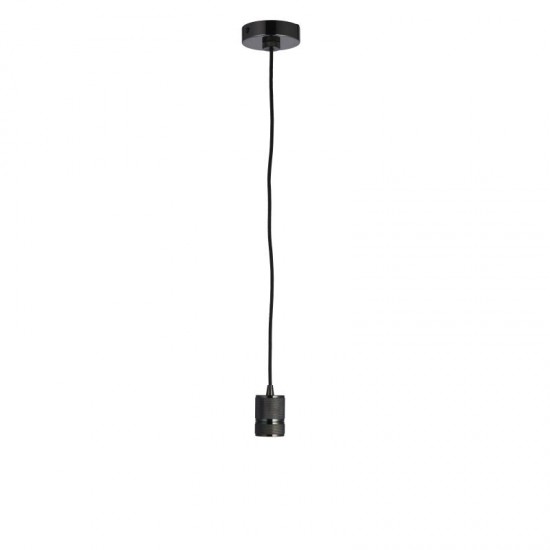 50940-001 Black Chrome Suspension E27 50940-001 Black Chrome Suspension E27