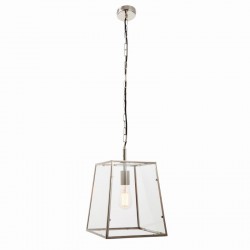 50809-001 Bright Nickel Lantern Pendant