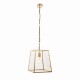 62408-001 Matt Antique Brass Lantern Pendant