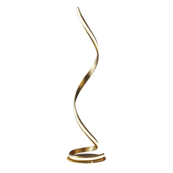 62414-001 Gold Leaf LED Floor Lamp 1250lm