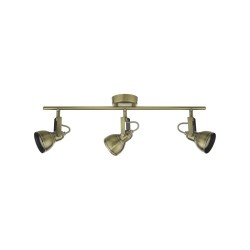 61749-004 Antique Brass 3 Spotlights