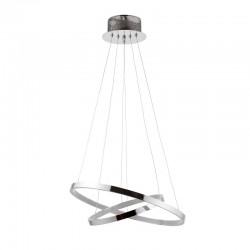 19168-001 Polished Chrome 2 Rings LED Pendant 19168-001 Polished Chrome 2 Rings LED Pendant