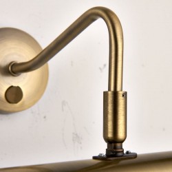 1085-001 Antique Brass Picture Light 23cm 1085-001 Antique Brass Picture Light 23cm