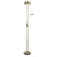 1112-001 Antique Nickel Mother&Child Uplighter Floor Lamp 1112-001 Antique Nickel Mother&Child Uplighter Floor Lamp