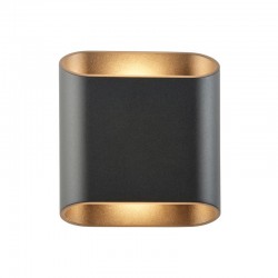 75367-001 Matt Black Up & Down CCT Wall Lamp