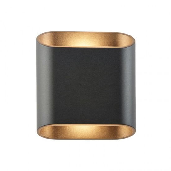 75367-001 Matt Black Up & Down CCT Wall Lamp
