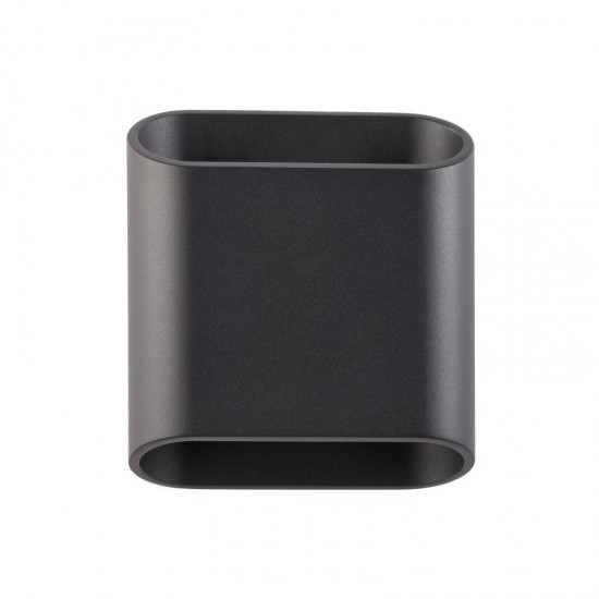 75367-001 Matt Black Up & Down CCT Wall Lamp