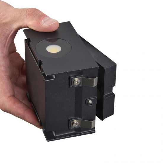 75367-001 Matt Black Up & Down CCT Wall Lamp