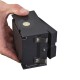 75367-001 Matt Black Up & Down CCT Wall Lamp