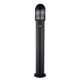 80052-001 Outdoor Matt Black PIR Bollard