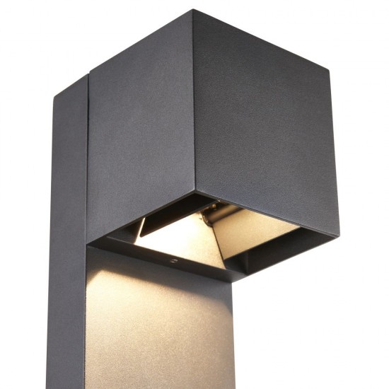 80081-001 Matt Black CCT Bollard IP65