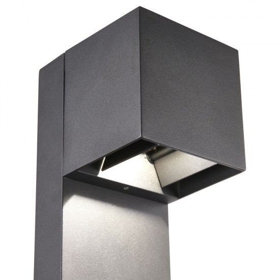 80081-001 Matt Black CCT Bollard IP65