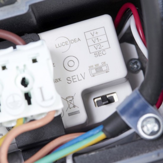 80081-001 Matt Black CCT Bollard IP65