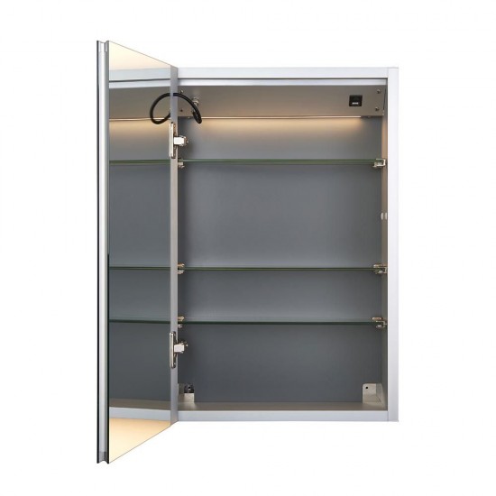 80090-001 CCT Cabinet Mirror with USB & C Port IP44