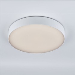 80096-001 White CCT Multi Wattage Flush IP65