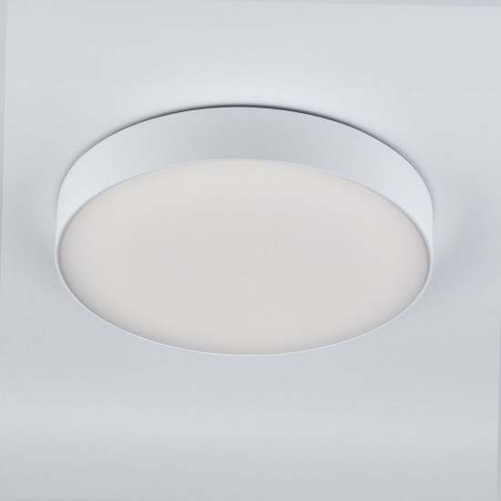 80096-001 White CCT Multi Wattage Flush IP65