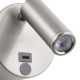 80101-001 Brushed Satin Nickel LED Wall Lamp with C Port