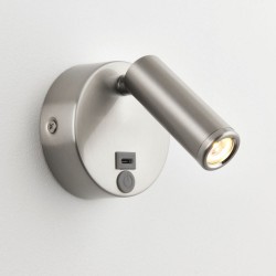 80101-001 Brushed Satin Nickel LED Wall Lamp with C Port