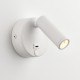 80102-001 White LED Wall Lamp with C Port