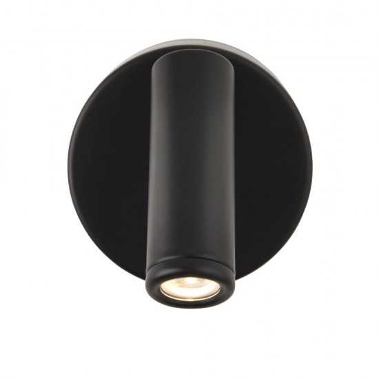 80103-001 Black LED Wall Lamp with C Port