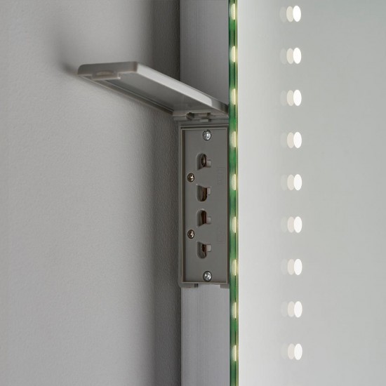 21726-001 Bathroom CCT Mirror with Shaver Socket