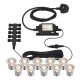 21759-001 Set of 10 CCT Decking Lights ∅3 cm