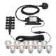 21759-001 Set of 10 CCT Decking Lights ∅3 cm