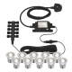 21759-001 Set of 10 CCT Decking Lights ∅3 cm