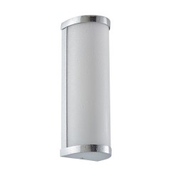 21844-001 Chrome 2 Light with Frosted Glass IP44