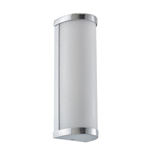 21844-001 Chrome 2 Light with Frosted Glass IP44