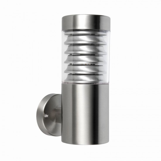 22048-001 Marine Grade Brushed Stainless Steel Wall Lamp