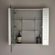 31680-001 LED Cabinet Mirror with Shaver Socket IP44