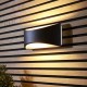 31921-001 Outdoor Black CCT Wall Lamp