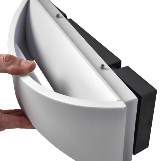 31922-001 Outdoor White CCT Wall Lamp