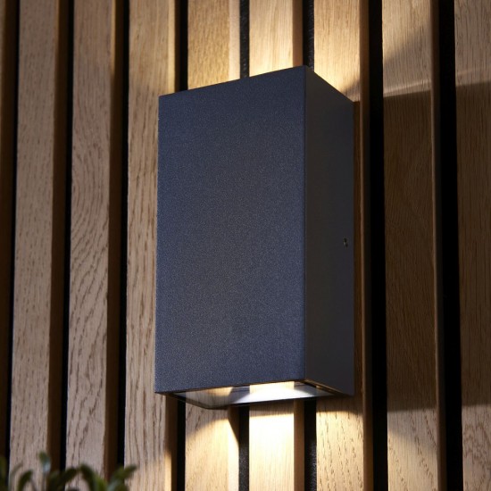 7691-001 Anthracite Up & Down CCT Wall Lamp