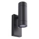 73329-001 Anthracite Up&Down Photocell Wall Lamp