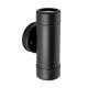 7795-001 Outdoor Black Up&Down Wall Lamp