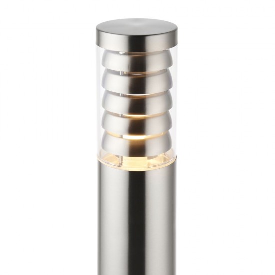 73334-001 Brushed Stainless Steel Bollard