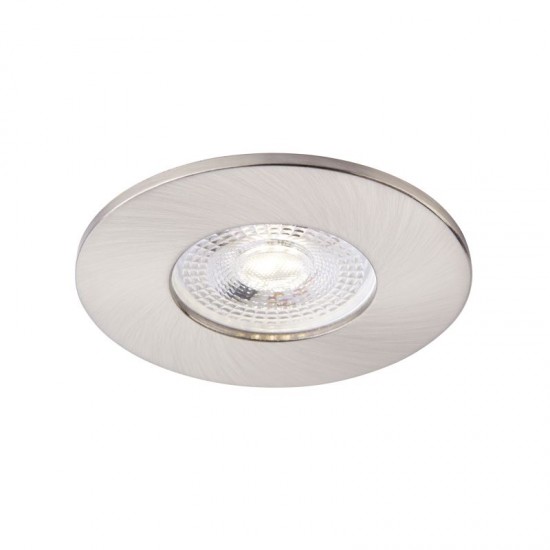 62325-001 Satin Nickel Recessed Downlight Ø 8.5 cm