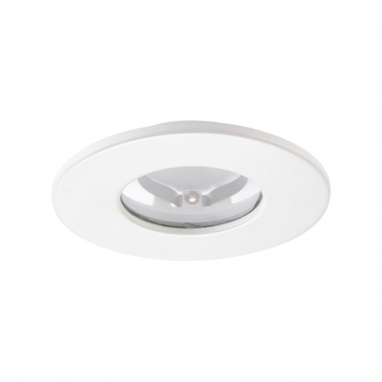 62333-001 IP65 Matt White Recessed Downlight Ø 8.5 cm