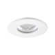 62333-001 IP65 Matt White Recessed Downlight Ø 8.5 cm