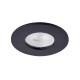 62334-001 IP65 Matt Black Recessed Downlight Ø 8.5 cm