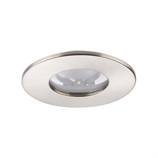 62335-001 IP65 Satin Nickel Recessed Downlight Ø 8.5 cm