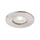 62335-001 IP65 Satin Nickel Recessed Downlight Ø 8.5 cm